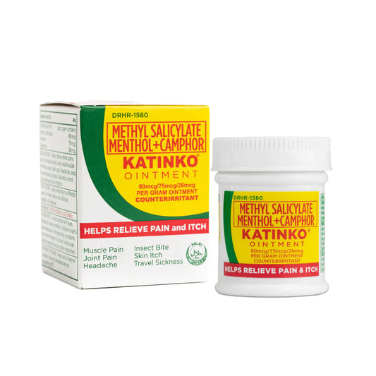 KATINKO Camphor + Menthol + Methyl Salicylate Ointment 30g