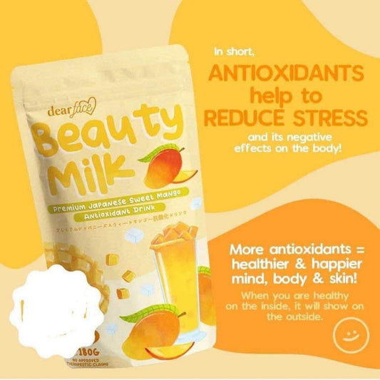 Dear Face Beauty Milk Mango Antioxidant Drink