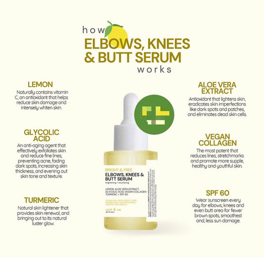 CATT & Co Elbows, Knees & Butt Serum | 30ml