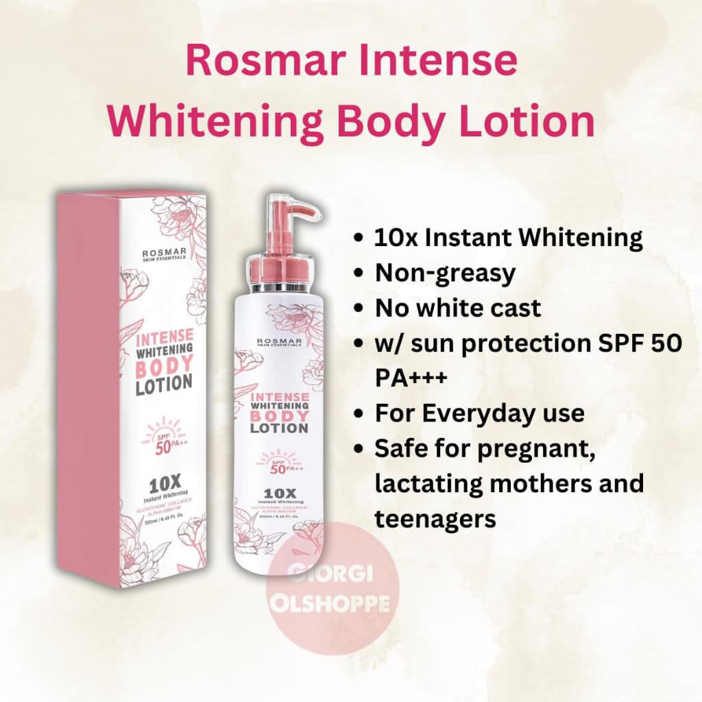 Rosmar Intense whitening lotion SPF 50 250ml