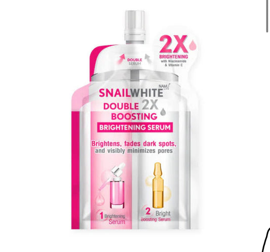 Snailwhite Double boosting Brightening Serum 4ml+4ml