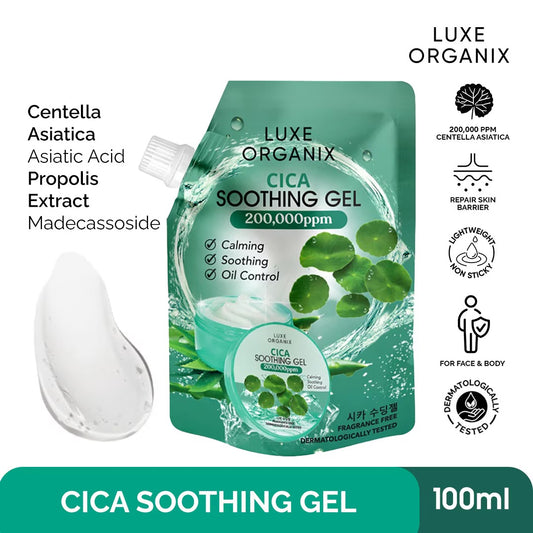 Luxe Organix Cica Soothing Gel 100ml