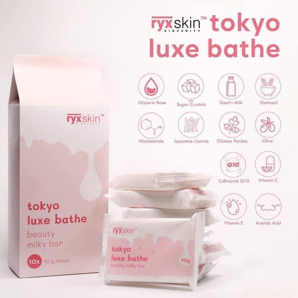 Ryx Skin Tokyo Luxe Bathe Beauty Milky Bar 70g