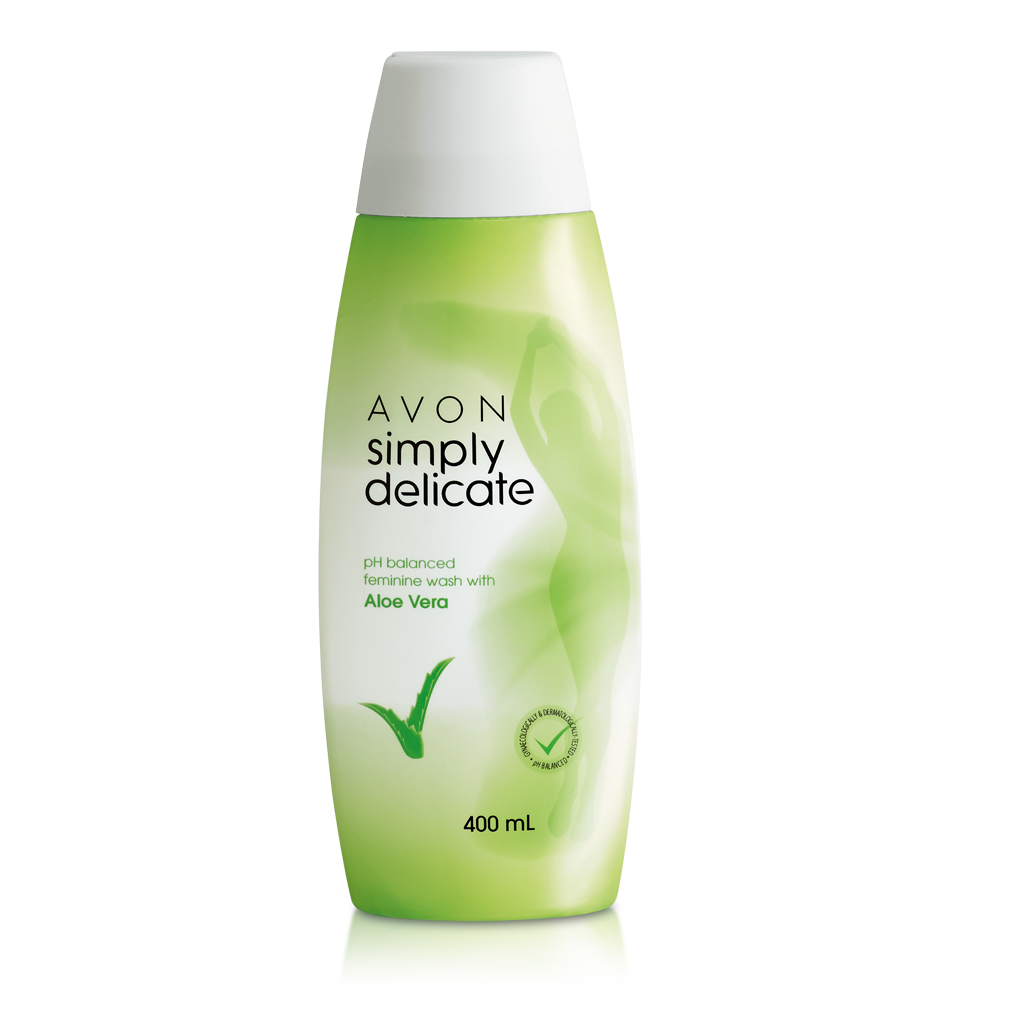 AVON SIMPLY DELICATE FEMENINE WASH 400mL