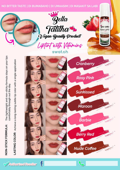 Organic Lip Tint by Bella Talitha