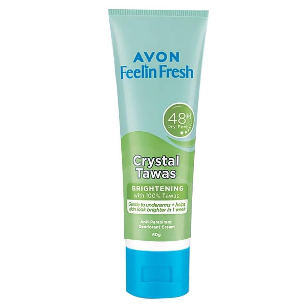 Avon Feelin Fresh Crystal Tawas Anti-Perspirant Deodorant Cream 60 G