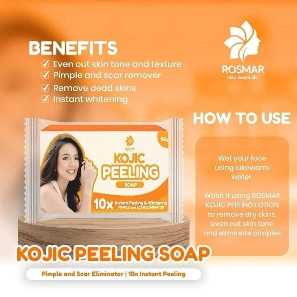 Rosmar Kagayaku Kojic Peeling Soap 70g