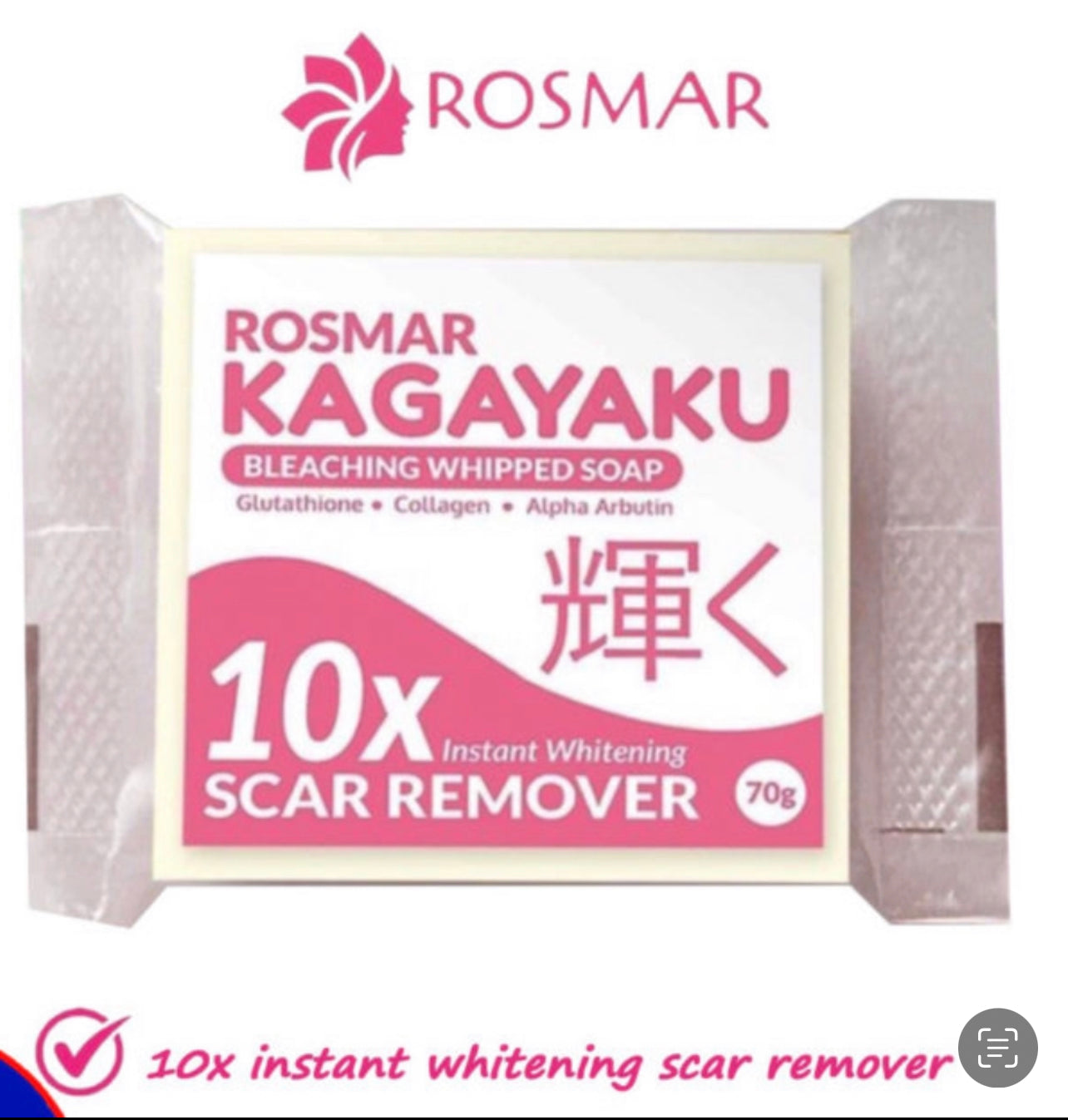 Rosmar Kagayaku Bleaching Soap and Scar Remover