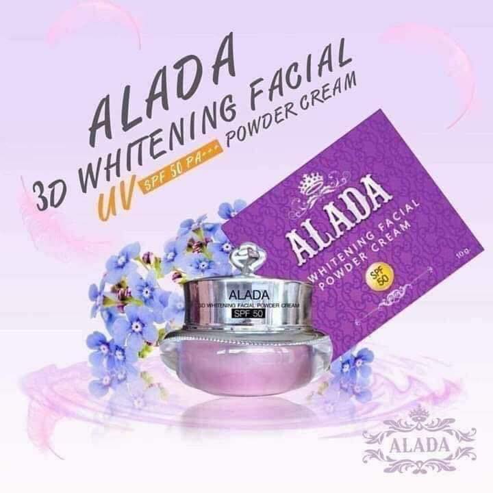 Alada 3D Whitening Face Powder Cream SPF 50 | 10g