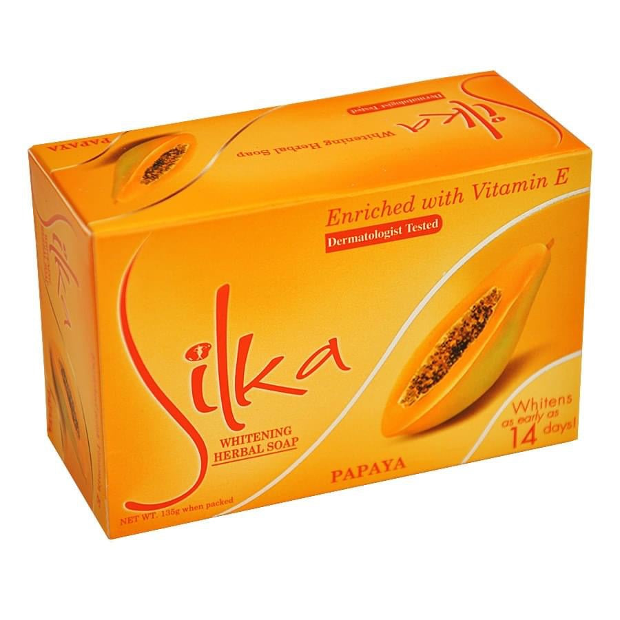 Silka Whitening Papaya Soap 90g