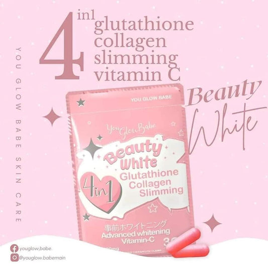 Beauty White 4 in 1 Intense Whitening Gluta Capsules