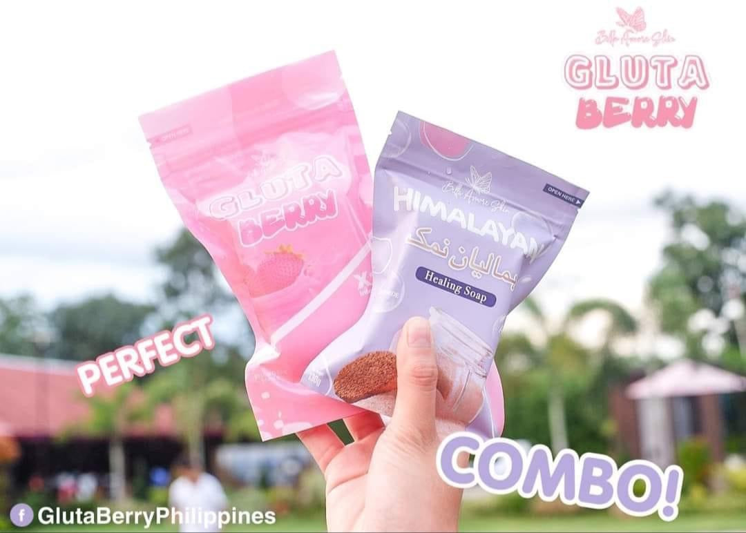 Gluta Berry 3in1 bleaching soap