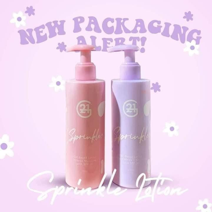 G21 Sprinkle Whitening Lotion (Pink)