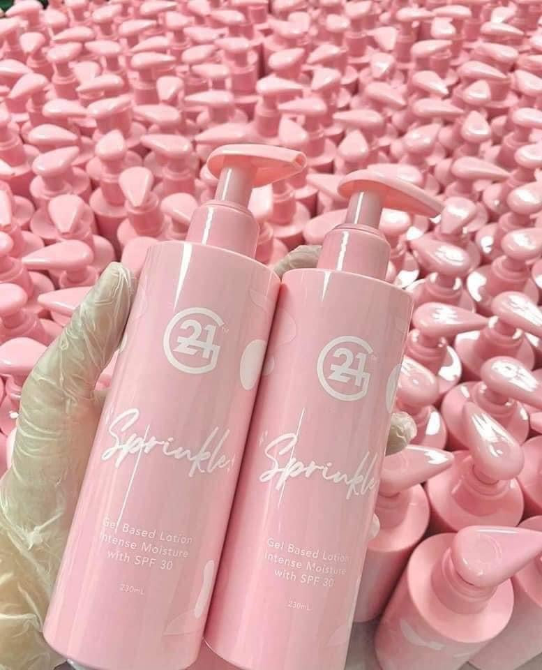 G21 Sprinkle Whitening Lotion (Pink)