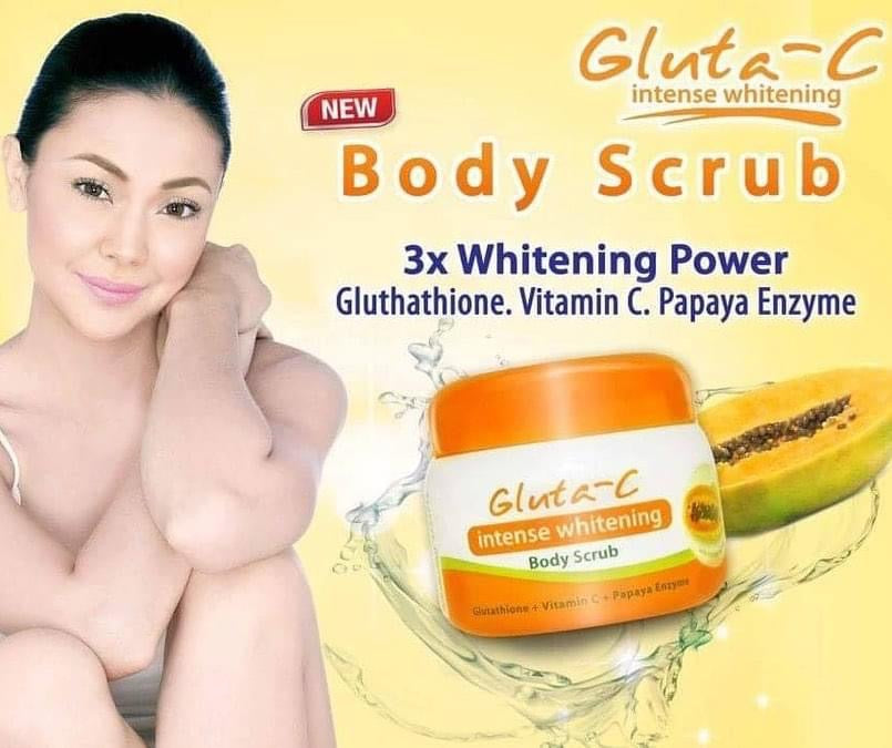 Gluta C Intense Whitening Body Scrub  250g