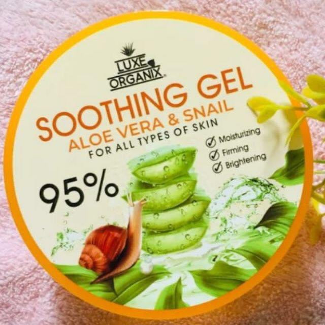 Luxe Organix Snail Aloe Soothing Gel 300mL