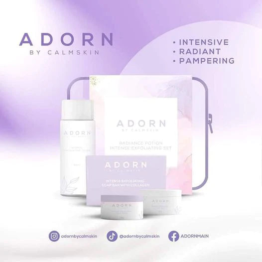 Adorn by Calmskin Radiance Potion Intense Exfoliating Set