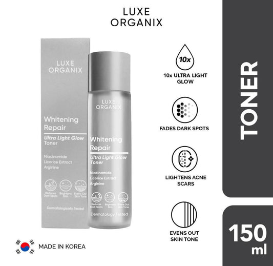 Luxe Organix Whitening Repair Essence Toner 150mL