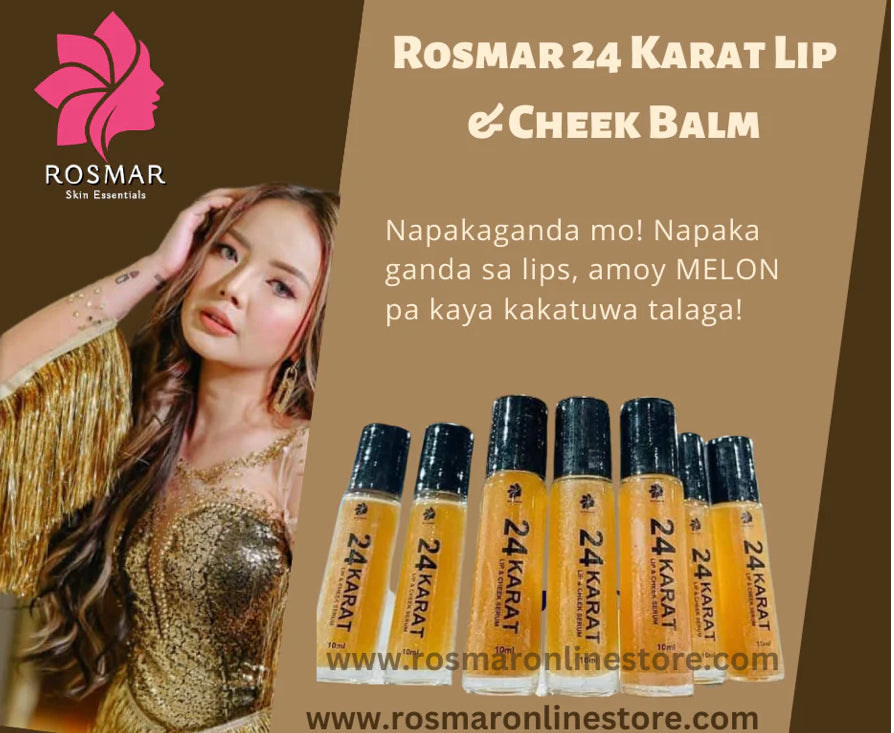 ROSMAR 24 KARAT LIP & CHEEK SERUM