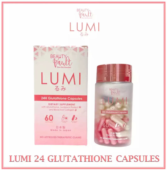 Beauty Vault Lumi Glutathione Whitening (60 Capsules)