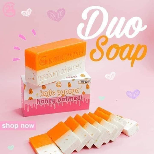 G21 Kojic Papaya Honey Oatmeal Duo Soap