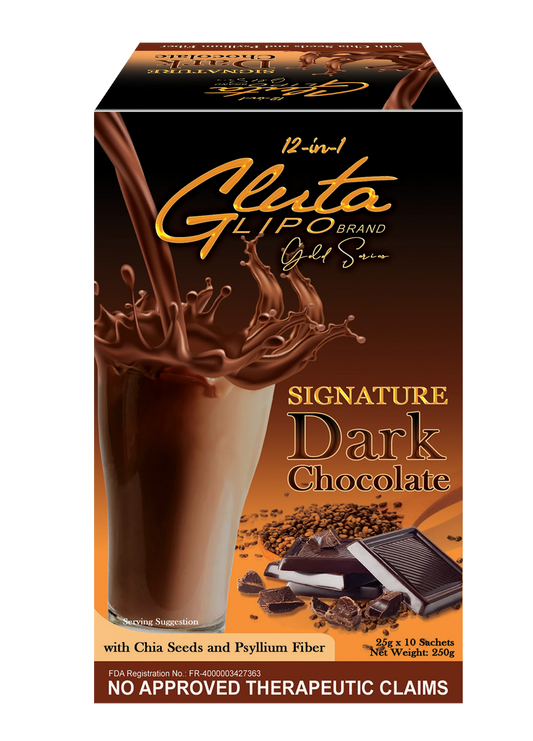 Glutalipo Signature Dark Chocolate  (10 sachets)