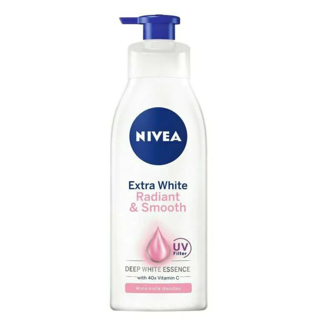 NIVEA Extra White Radiant and Smooth Lotion 600 mL