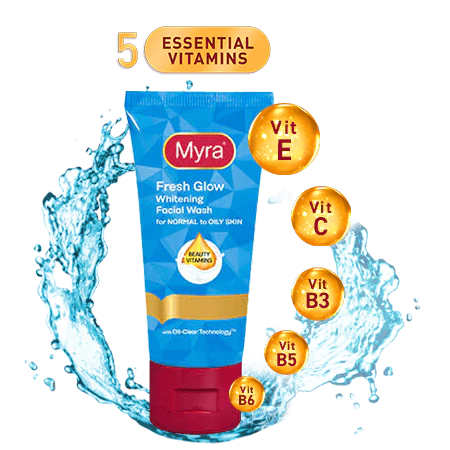 Myra E Fresh Glow Facial Wash 50 mL