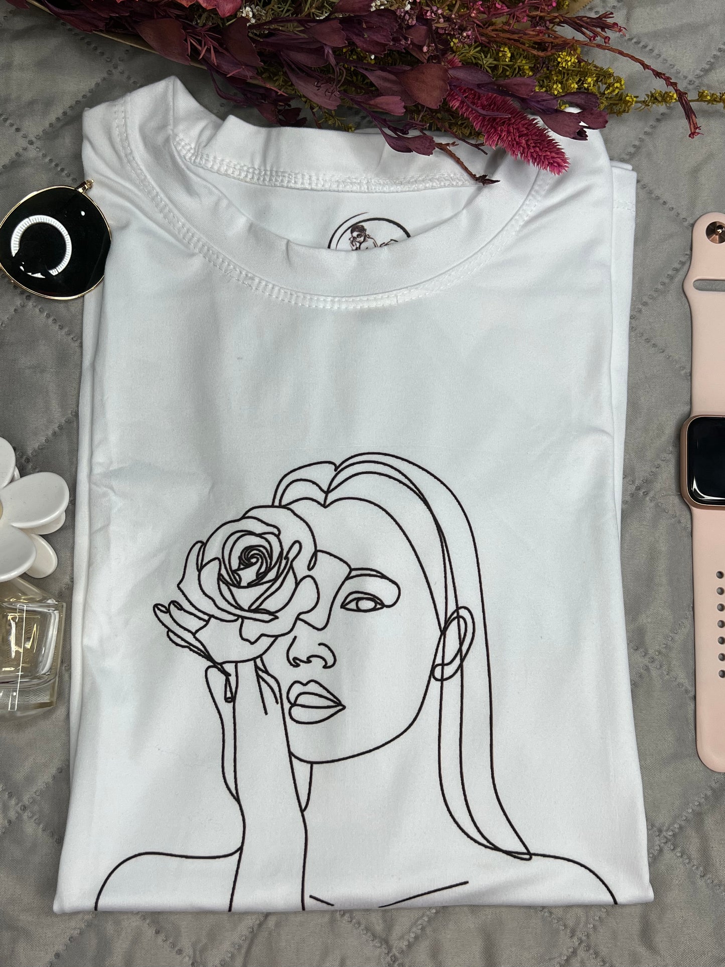 Flower on face Shirt