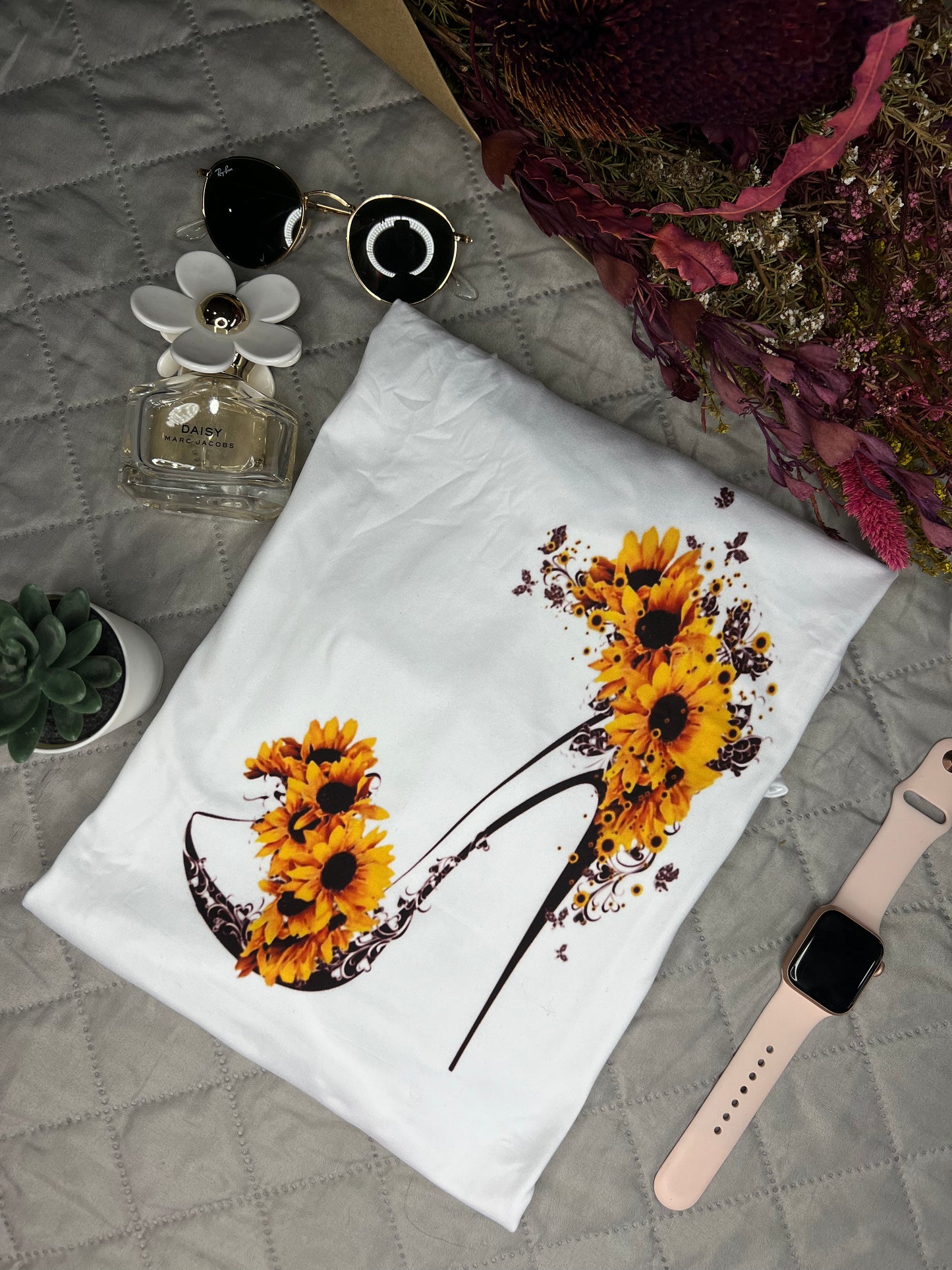 Sunflower Shoe shirt