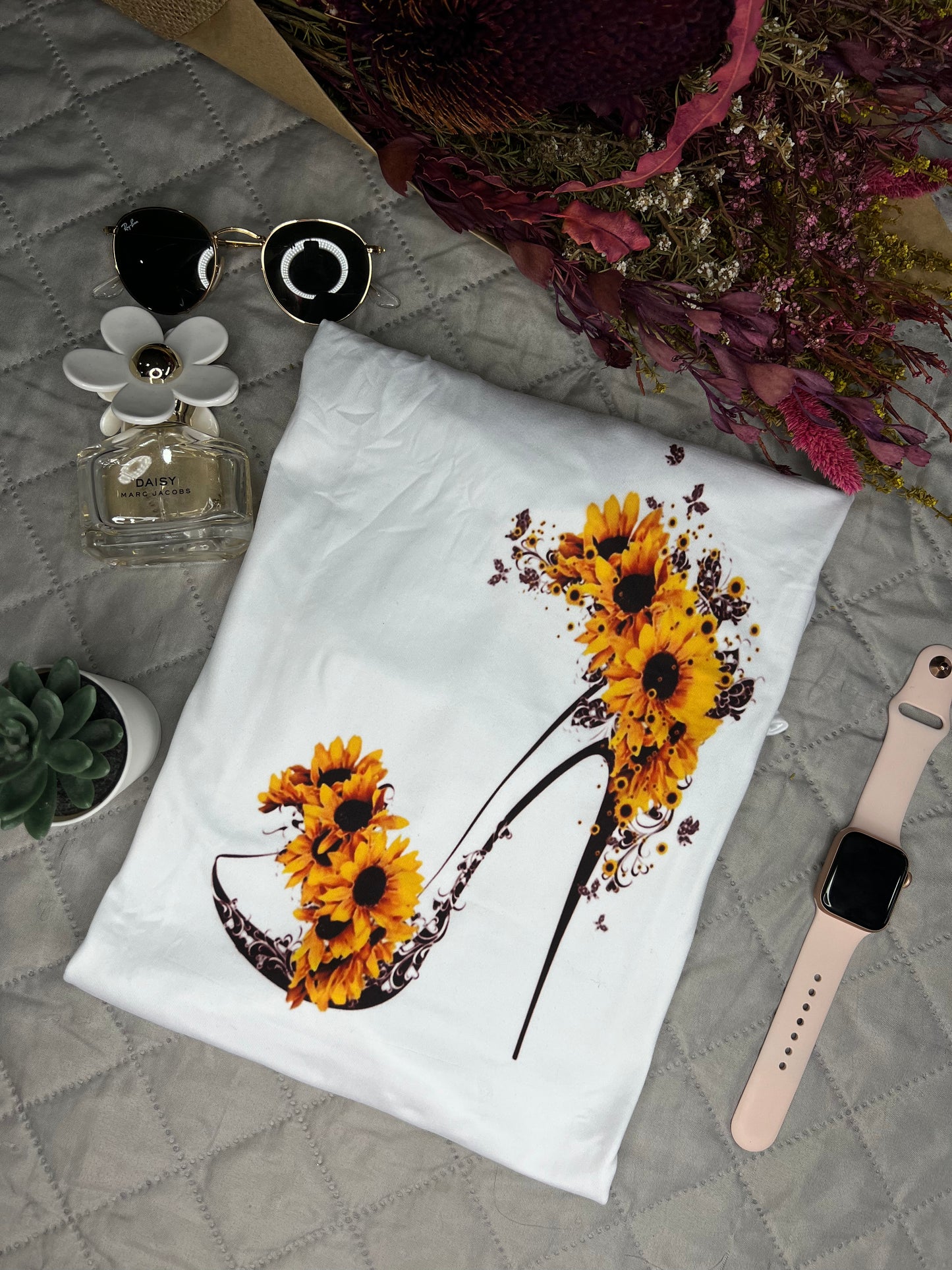 Sunflower Shoe shirt