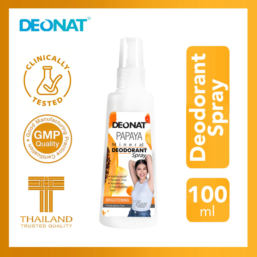 Deonat Papaya Natural Deodorant Spray