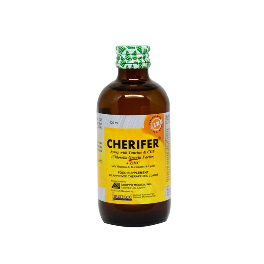 Cherifer With Zinc Syrup 120ml