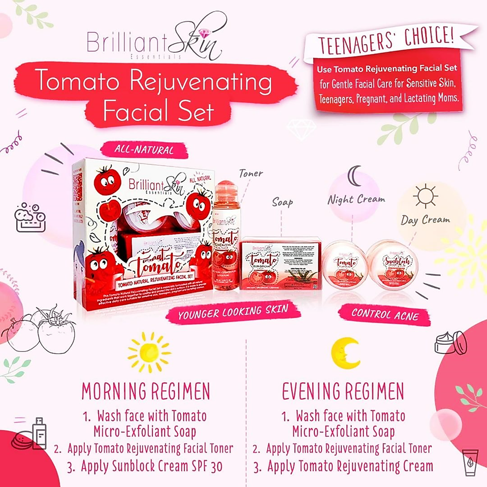 Brilliant skincare deals tomato