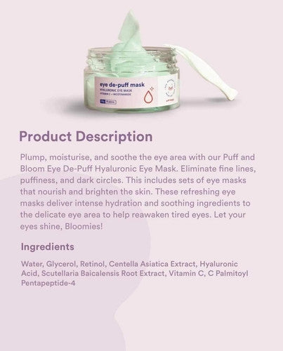 Puff Bloom Eye De-Puff Mask